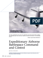 Joint Forces Quarterly - Expeditionary Airborne Battlespace C2