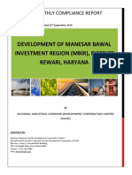 Development of Manesar Bawal Investment Region (Mbir), District Rewari, Haryana