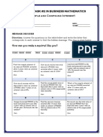 Simple and compound interest task