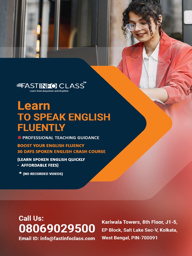 Spoken English Crash Course Brochure | PDF