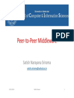 U3 - C8 - T2 - Peer-To-Peer Middleware