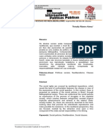 AS POLÍTICAS SOCIAIS NO NEOLIBERALISMO: Expressões Da Luta de Classes