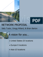 Network Proposal: Sally Tudor, Gregg Millard, & Brian Barton