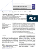 Microporous and Mesoporou S Materials