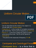 9. Uniform Circular Motion