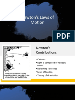 10 Newton's Laws of Motion