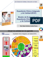 Modelo de Evaluación del Expediente Clínico Integrado y de Calidad (MECIC