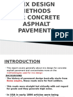 Background of Mix Design Method