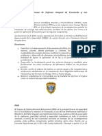 Principales Organismos de Seguridad en Venezuela y Sus Funciones.