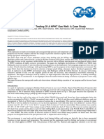 Offshore Drilling Well Testing of a HPHT Gas Well a Case Study