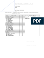 Progam Pembelajaran Pengayaan Kelas XII