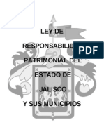 Ley de Responsabilidad Patrimonial Del Estado de Jalisco y Sus Municipios