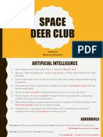 Space Deer Club: Week 14 Digital Invasion
