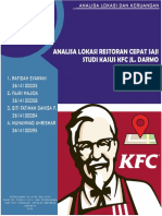 Analisa Lokasi Restoran Cepat Saji KFC Darmo Surabaya