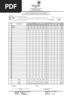 5 SCC C3 QF 005 Quarterly Assessment Results Scoresheet