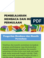 Membaca & Menulis Permulaan