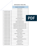 Alfa Standard - Master File