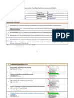 MCT-MST Summative Teaching Placement Assessment Rubric - EPC 4406 - 17 Pages
