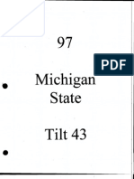 1997 Michigan State Multiple (Nick Saban)