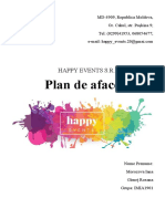 Plan de Afacere (Happy Events)