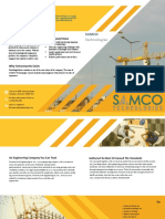 Engineering Company Bi-Fold Brochure A4