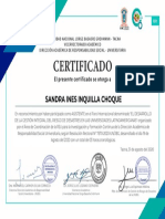 Certificado DRSU-532