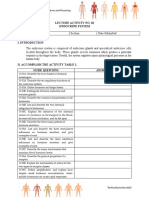 Lec Activity10 Endocrine System