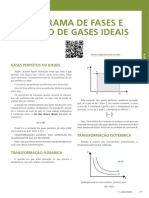 Diagrama de Fases e Estudo de Gases Ideias