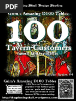 Random Effect d100 Table | PDF | Alcoholic Drinks | Beverages