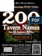 200 Tavern Names For All Fantasy RPGs