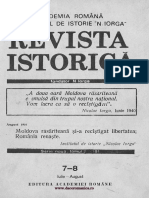 Revista Istorica, 1991, Nr. 7-8
