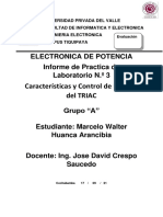 Informe 3 Huanca A. Marcelo W