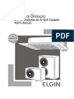 Manual Elgin - Ar Split Cassete KEFCKEQC