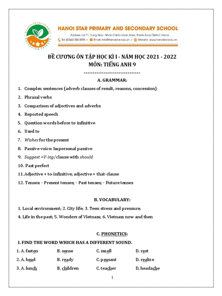 Revision 1st Term Grade 9 Week 18,19 | PDF | Influenza | Mammals