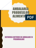 Metode de Ambalare