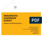 C&NN Grassroots Leadership Survey 2009