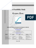 Pre-Feasibility Study for Proposed Gaming Zone