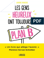 Les Gens Heureux Ont Toujours Un Plan B - Laurence Bourgeois