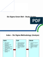 Six Sigma Green Belt - Study Guides