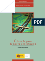 Obras de Paso de Nueva Construcción