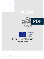 Formulaire ACM Distribution