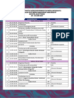 Rundown Panitia Infografis