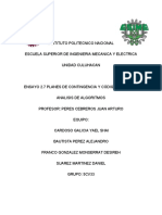 2.7 PLANES DE CONTINGENCIA y CÓDIGO MALICIOSO