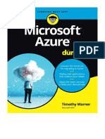 Microsoft Azure For Dummies