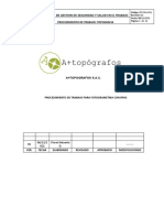 Procedimiento Fotogrametria