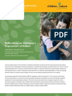  Reflections on Children’s Experience of Nature