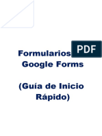3) Manual - Uso de Google Forms
