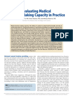 Decision Making Capacity Assessment