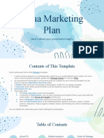 Aqua Marketing Plan _ by Slidesgo