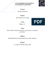 Informe Sobre Catástrofes Naturales, Consecuencias y Medidas de Prevención